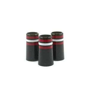 Ferrule Black/Red/White (.355")